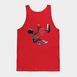 Female basketball player Tank Top